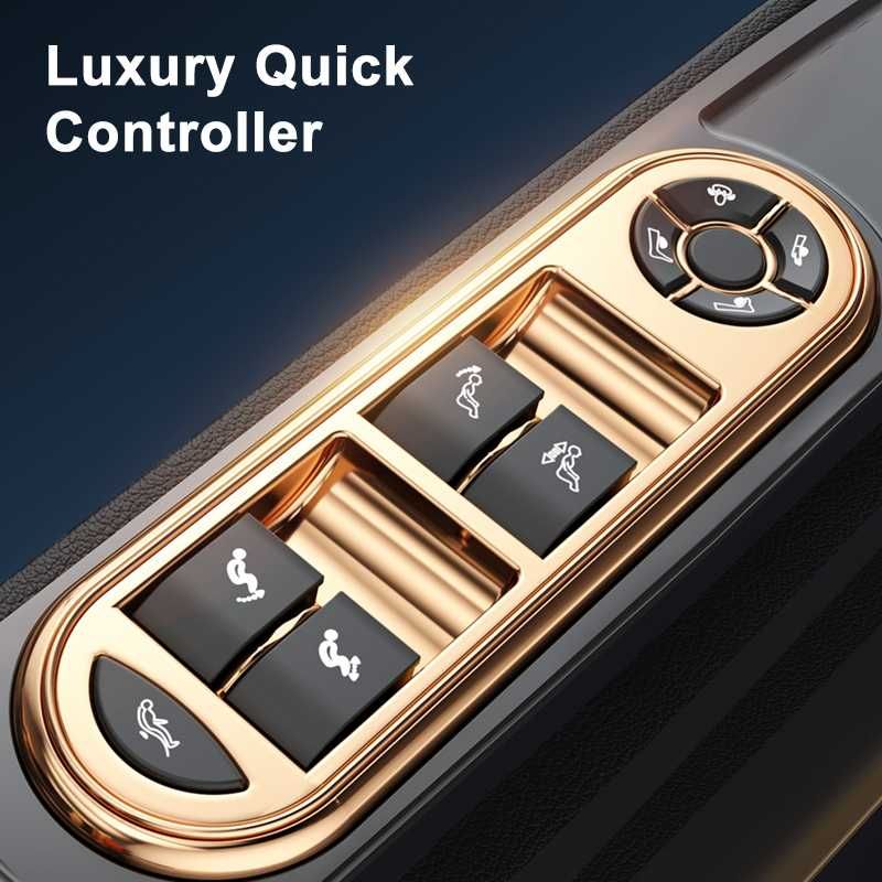 Массажное кресло QUART Black/Gold