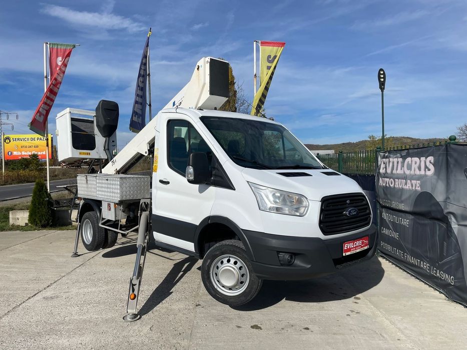 Ford Transit NACELA 18 M AXA DUBLA SPATE Posibilitate LEASING/ PRB GSR 179T/ Lungime brat 18 M/ TVA Deductibil