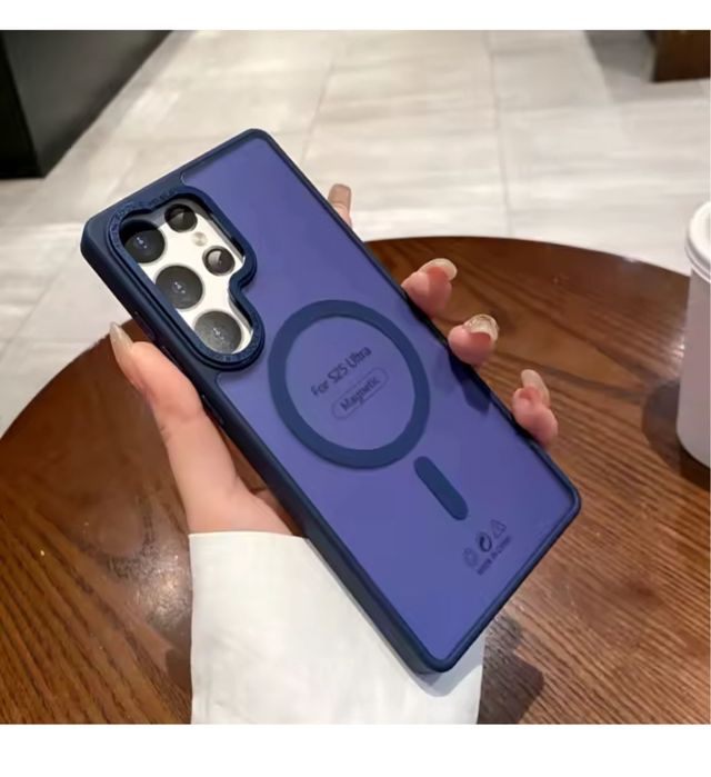 Husa Magsafe Mat Type Camera Protection - Samsung S25 S24 PLUS ULTRA