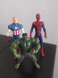 Figurine Hulk , Spider-Man , Captain America