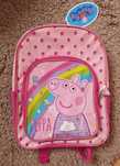 Ghiozdan grădiniță școală peppa pig original. Nou