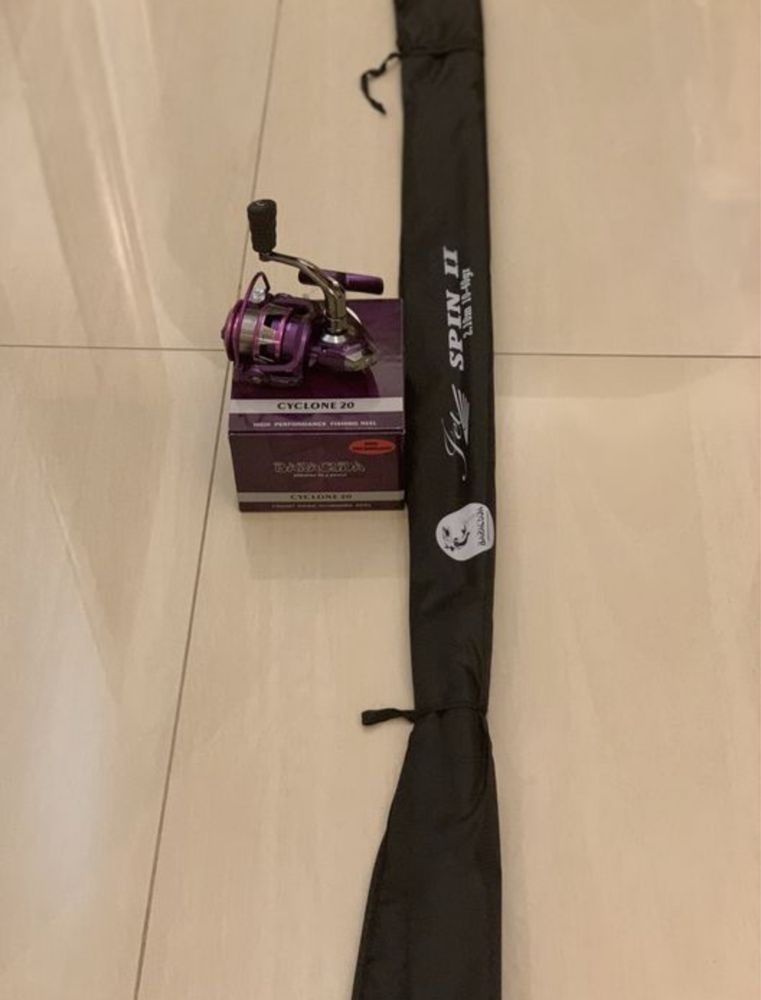 Combo Spining Baracuda Jet Spin II 2102 + Baracuda Cyclone 20