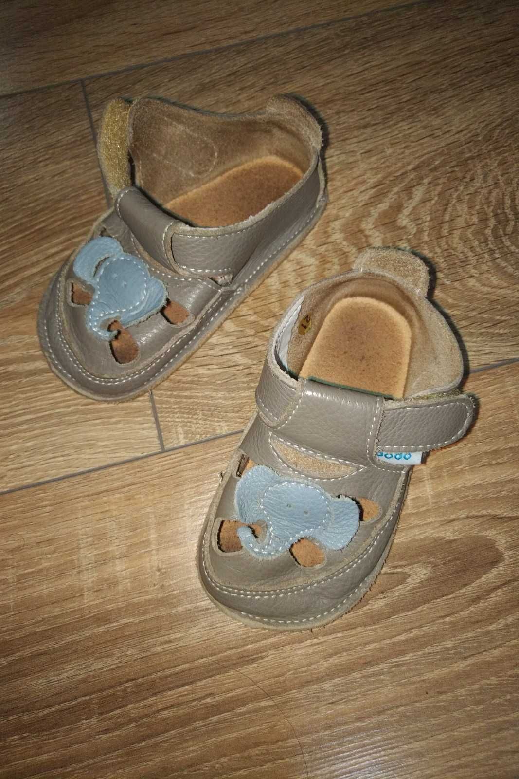 Sandale Dodo Shoes copii - Elefantel-Cafea cu lapte-BB (marime 21)