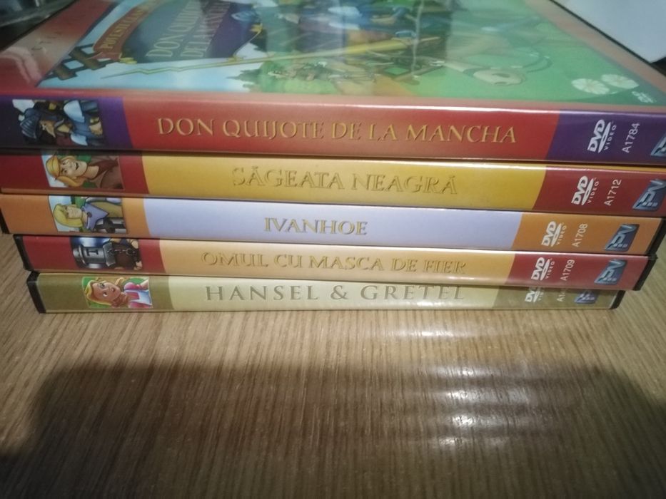 Dvd cu desene animate