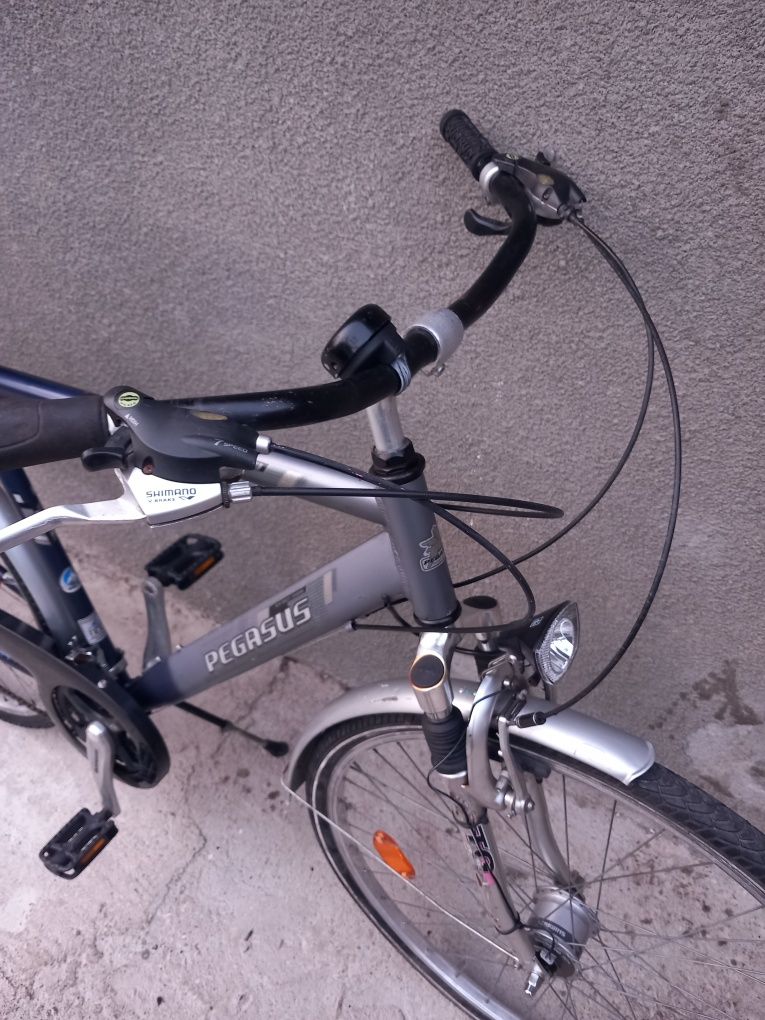 Bicicletă Barbatească PEGASUS recent adusă cadru aluminiu roți 28