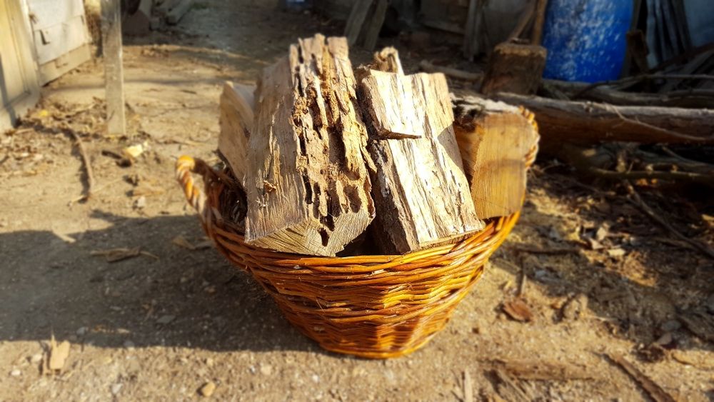 Tarna/Cos din rachita/nuiele create manual