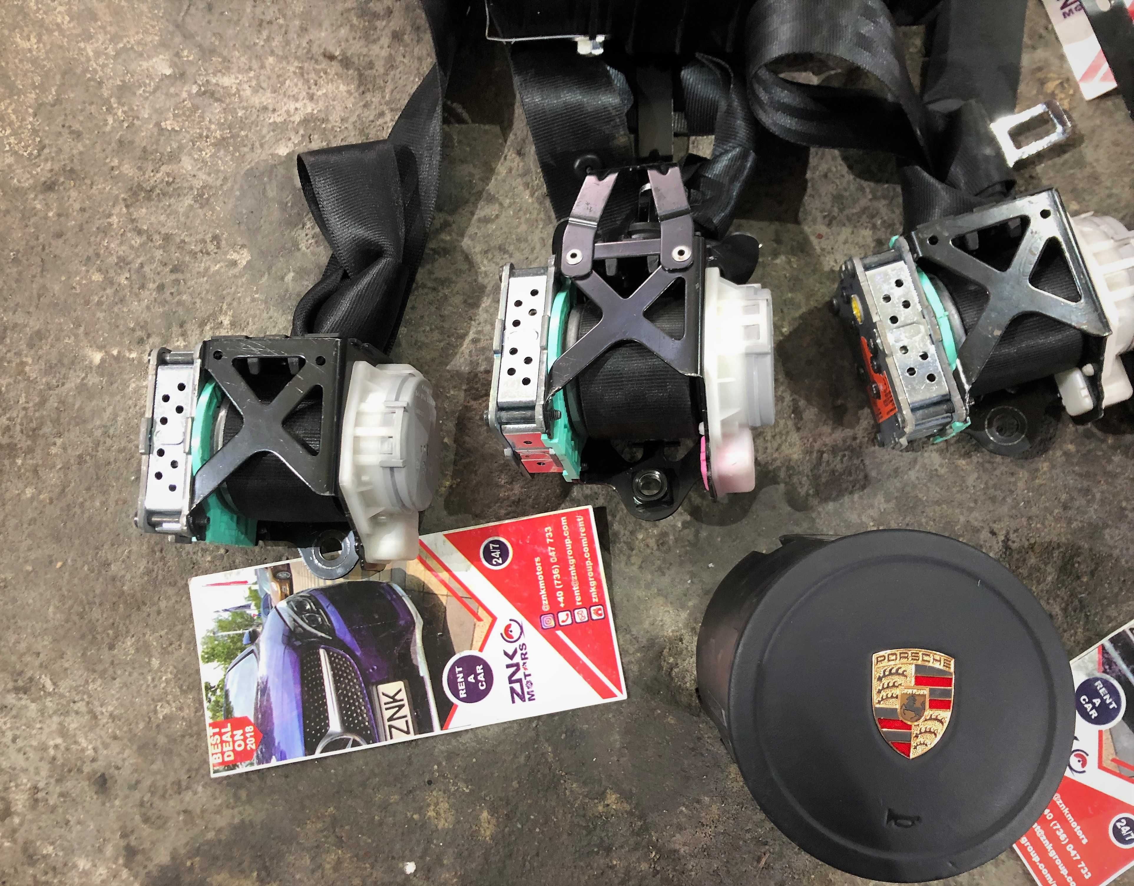 Porsche Cayenne 7p 9y Panamera 970 971 kit airbag volan / centuri