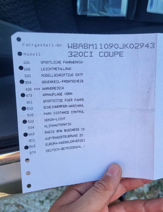 Vând 320ci e46 avariat