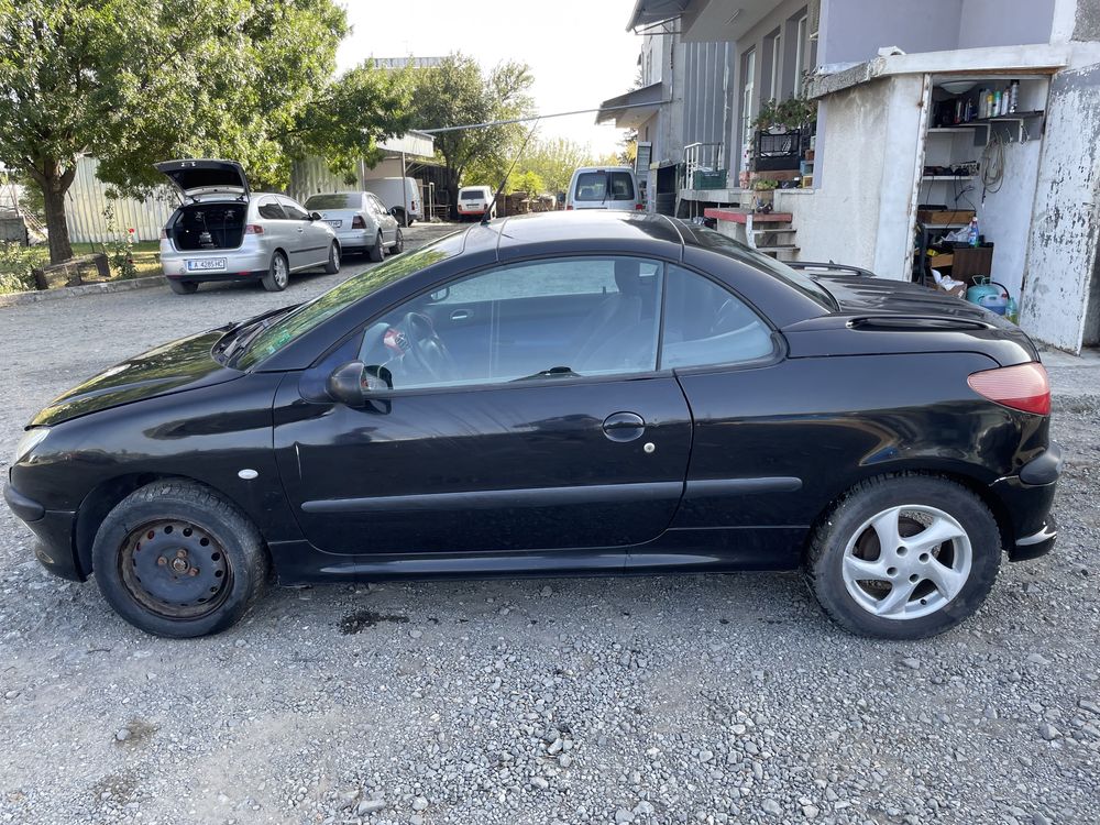 Peugeot 206cc 1.6i Пежо 206цц 1.6и на части!!