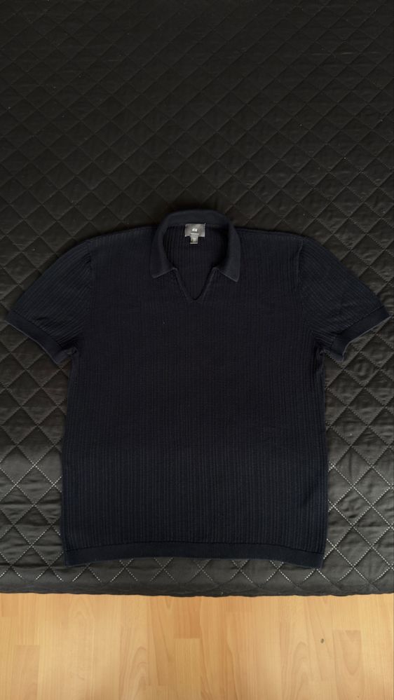 Polo тениска с отворена яка