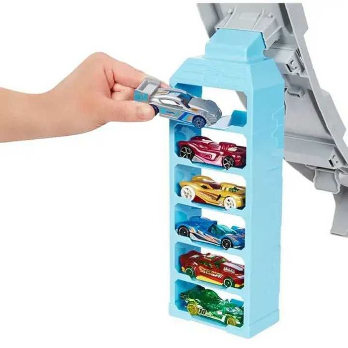 Писта Hot wheels с изтрелвачка