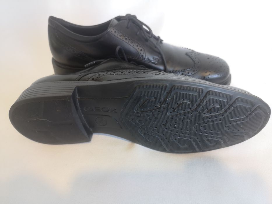 Geox, мъжки обувки естествена кожа, номер 43