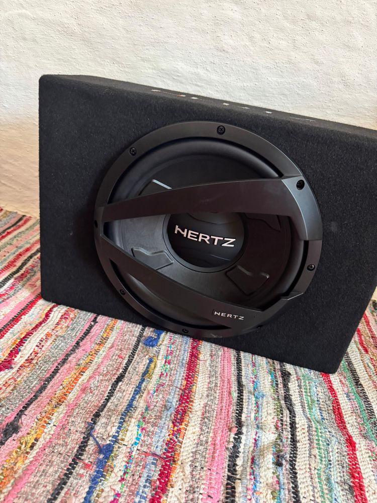 Pachet Subwoofer auto Hertz DBX 30.3 + Amplificator Hertz HCP 2