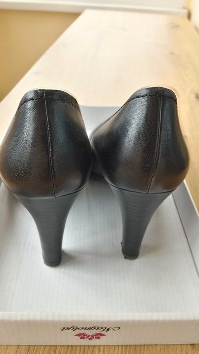 Caprice Дамски обувки с висок ток, естествена кожа, номер 36,5.