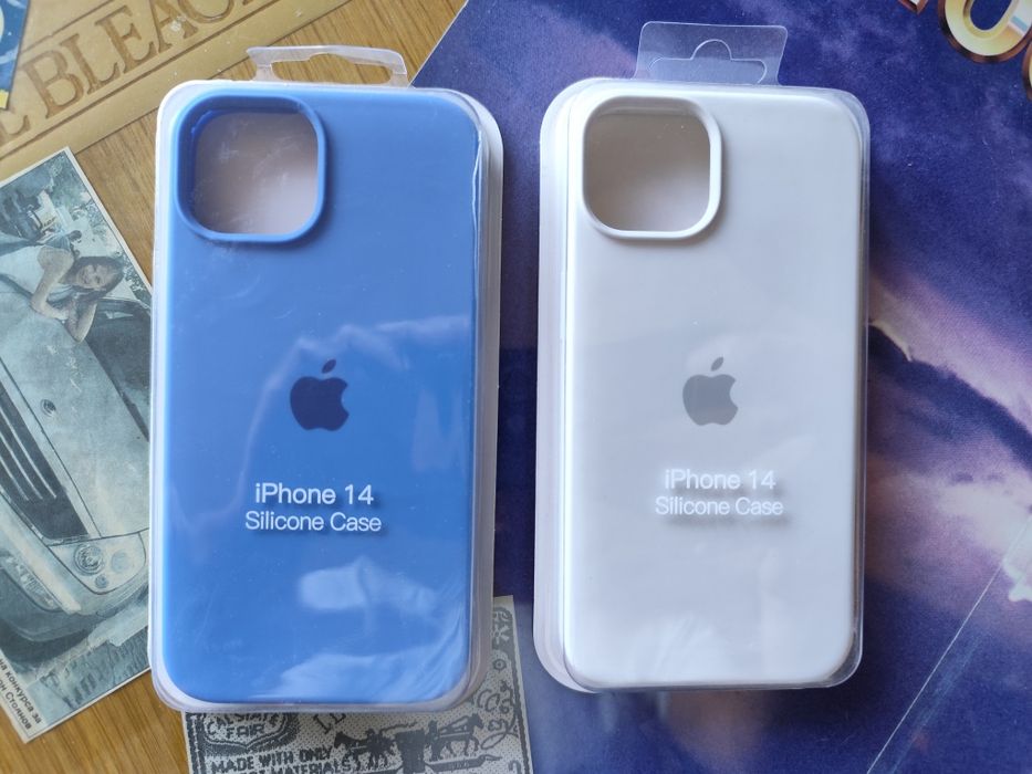 iPhone лого кейс с микрофибър нови с опаковка последни бройки