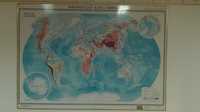 Карта мира и Казахстана