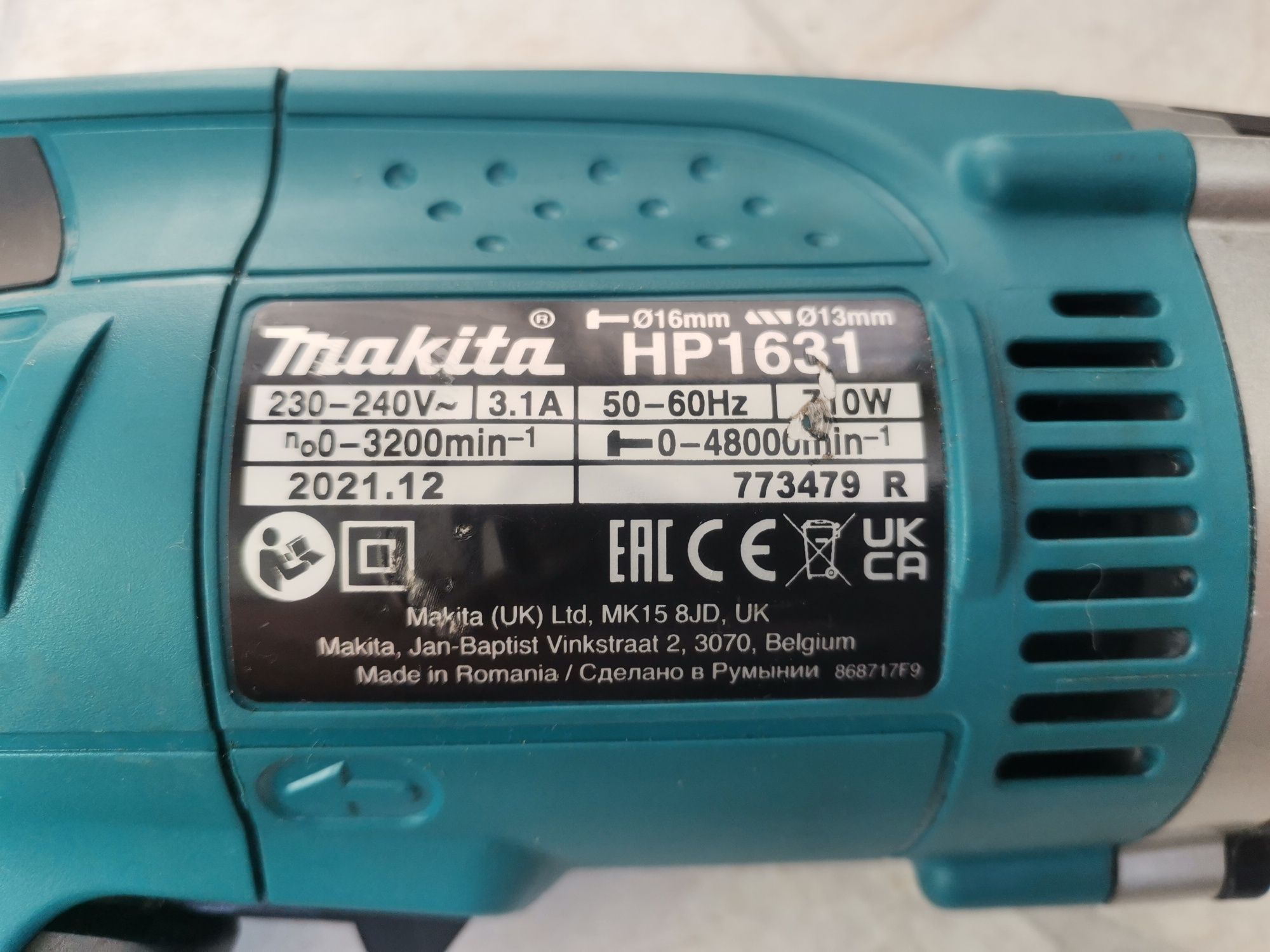 Бормашина  MAKITA /Black end Decker