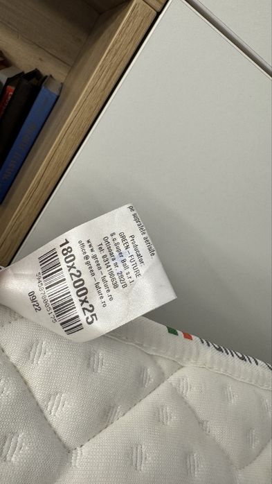 Vand saltea Green Future Hotel Line 180x200, 1000 lei