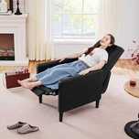 Fotoliu reclinabil relaxare living birou dormitor |YT 614028 Black