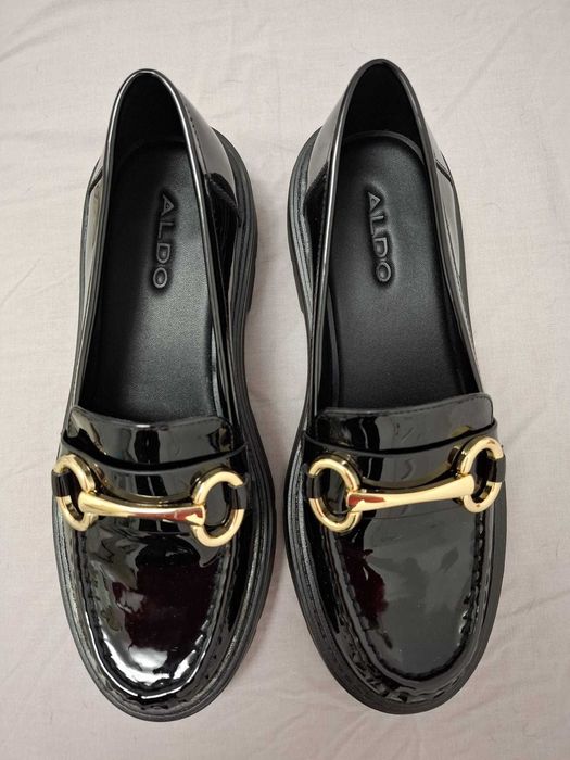 Aldo mocasini dama negri lacuiti marime 38,5