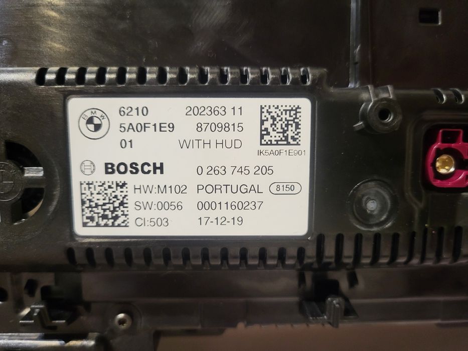 Ceas bord full digital led bmw seria g05,06,07 x3 x4