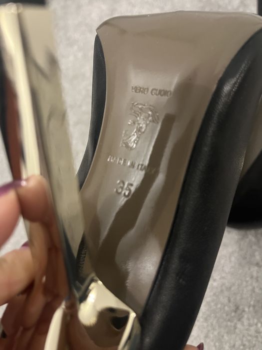 Pantofi piele Versace