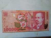 Bancnota 100.000 lei an 1998 seria 001A0.