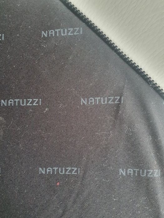 Coltar piele alba Natuzzi