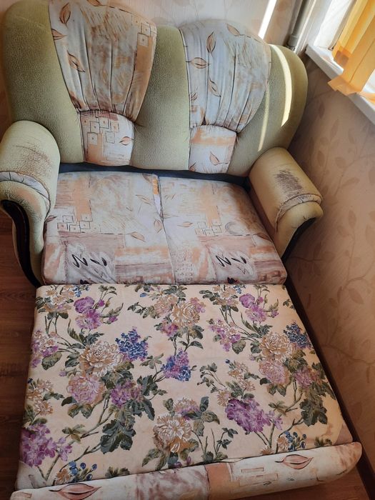 диван двухместный раскладной