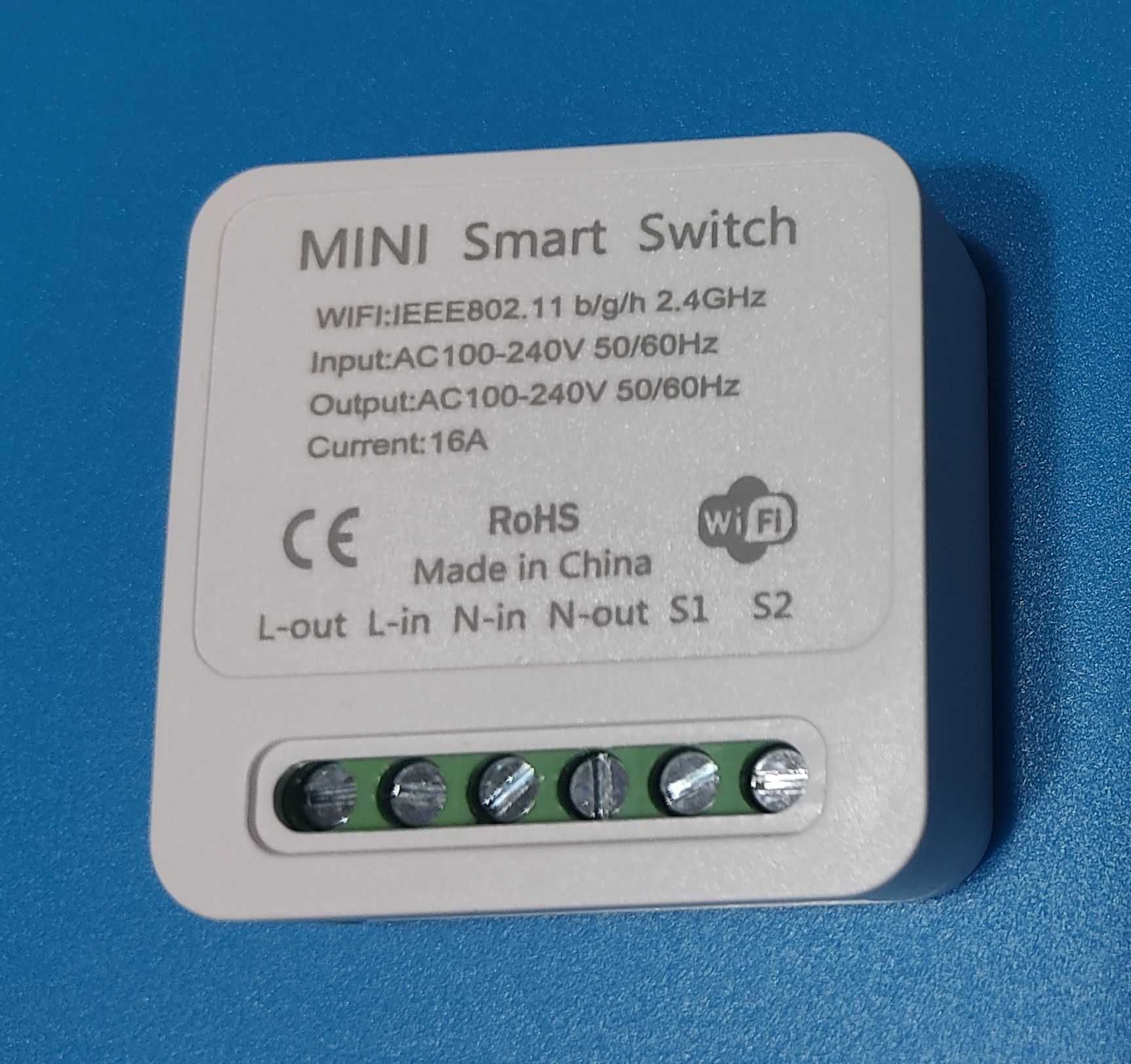 WiFi Мини Интелигентно реле - Превключвател 16A смарт модул ключ