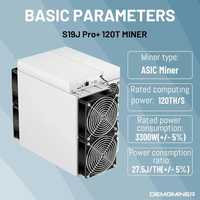 Bitcoin  Antminer S19j Pro+ 120 th