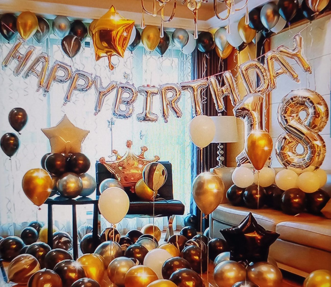 Воздушные шары для день рождения.Туған кунге арналган шарлар