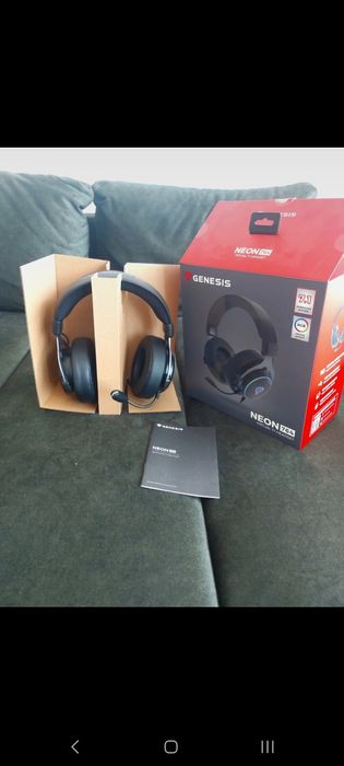 Căști Gaming Genesis Neon 764 Negre