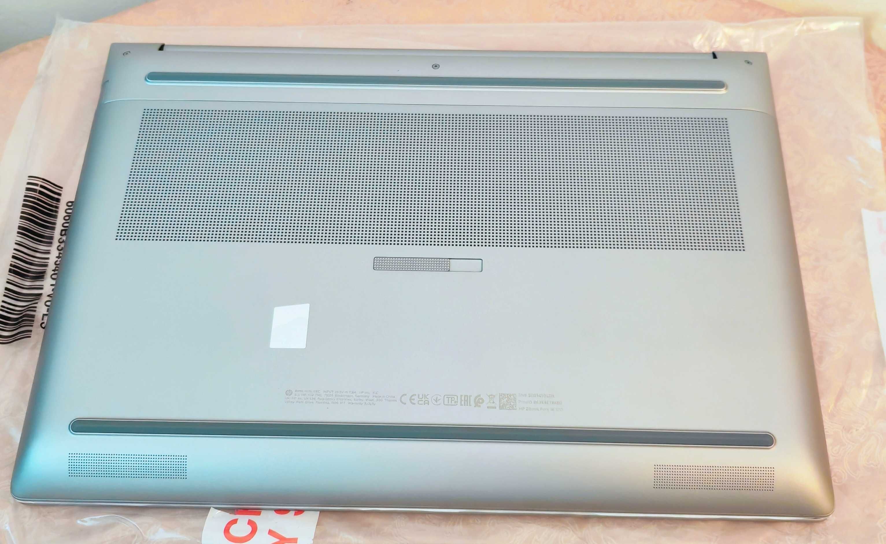 HP ZBook Fury 16 G9/Core i7-12800HX/RTX A1000 4GB/16GB RAM/512GB SSD