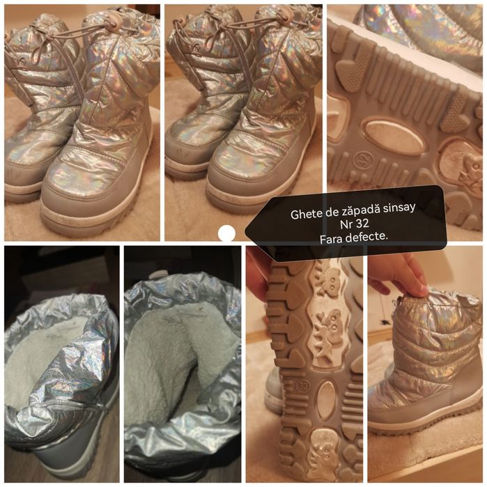 Ghete zăpadă fetite