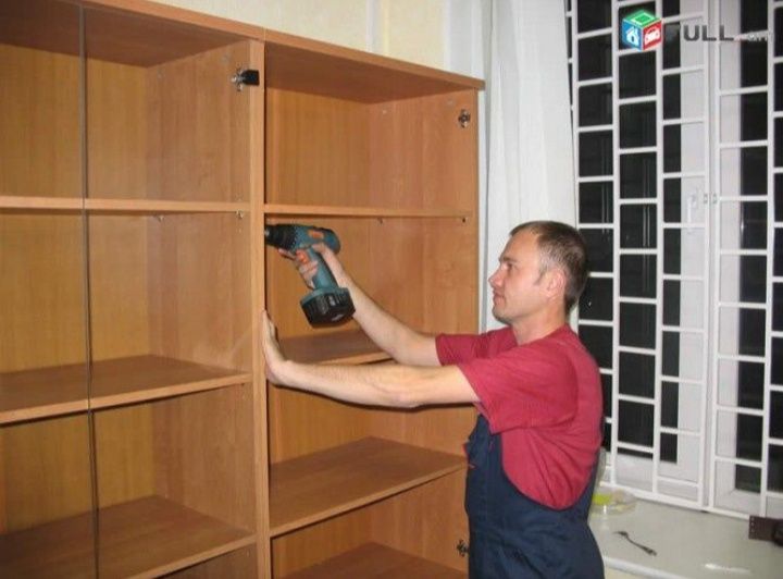 Сборка разборка ремонт установка перестановка мебели