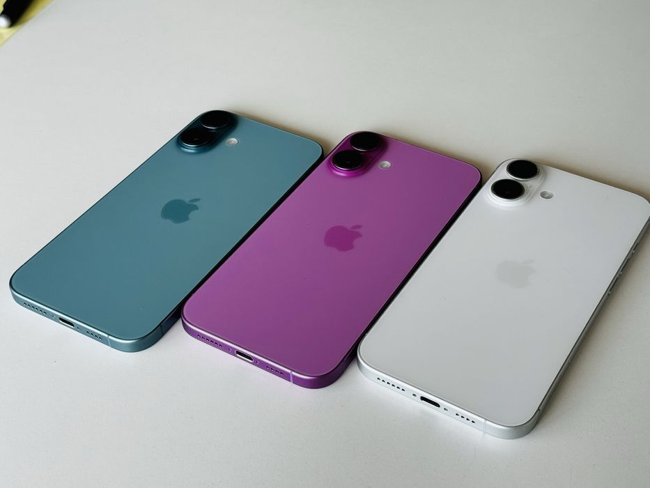 Iphone 16 Plus 128GB White Green Pink Гаранция 6 месеца