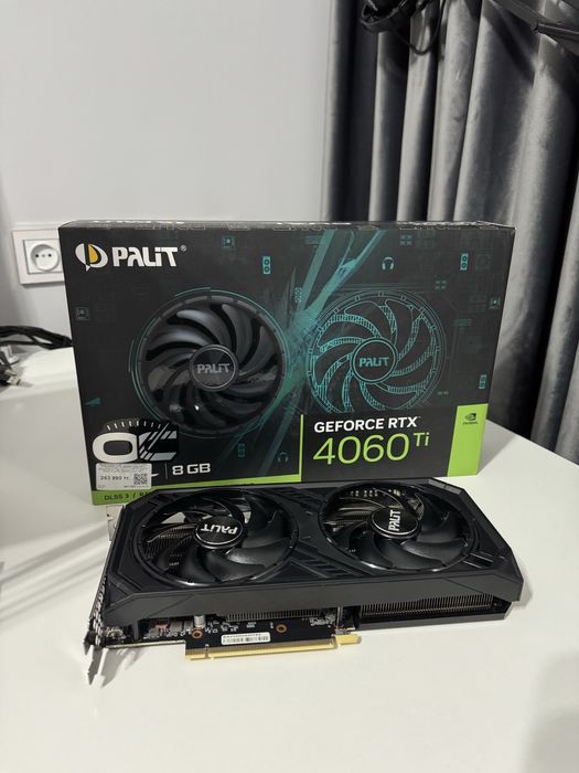 Видеокарта rtx 4060ti 8gb palit dual
