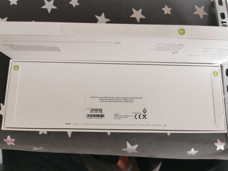 Apple Watch SE 2 2024 40mm Midnight Sport Band GPS