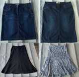 Fusta blugi denim stofa dama