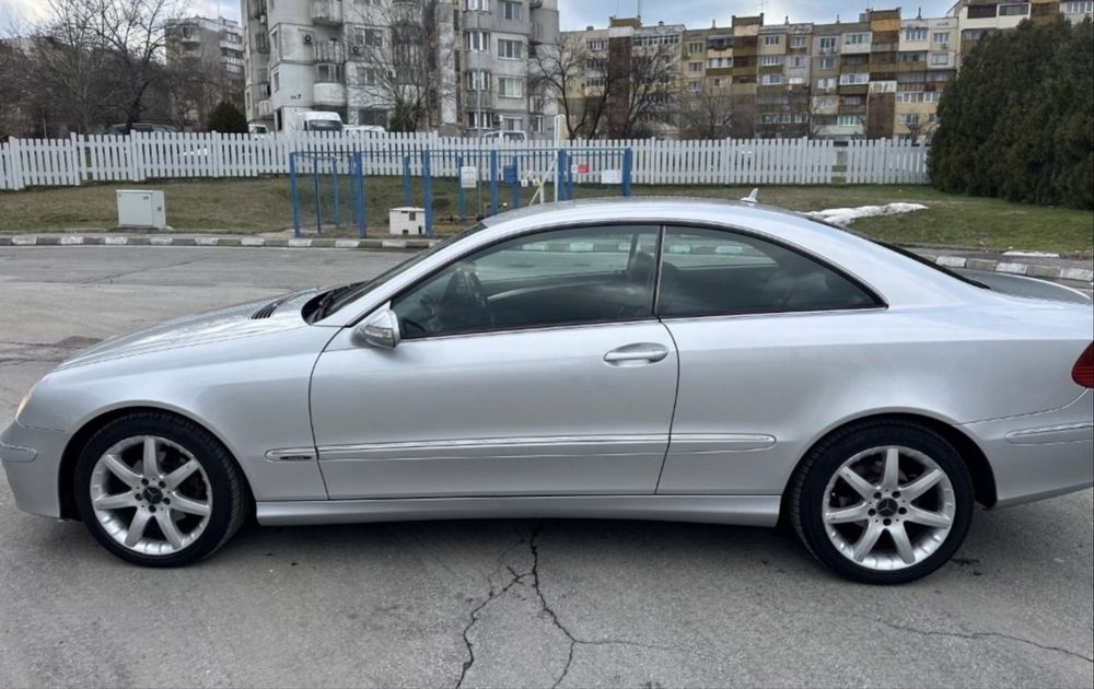 На части! Mercedes CLK220 CDI facelift, автомат, черен кожен салон