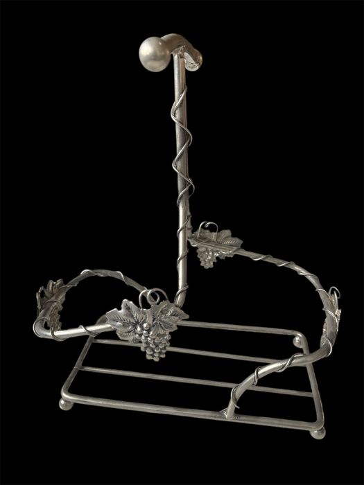 Стилна Винтидж поставка за бутилка вино Франция