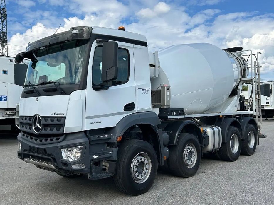 Mercedes-Benz Arocs 3743, Liebherr 9mc, Factura externa Arocs 3743, Liebherr 9 mc, Factura externa
