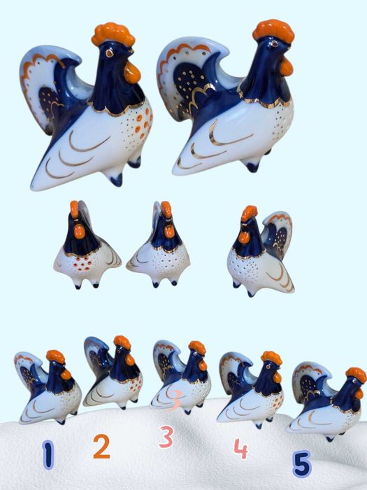 Руски порцелан, ЛФЗ, солница , пиперник