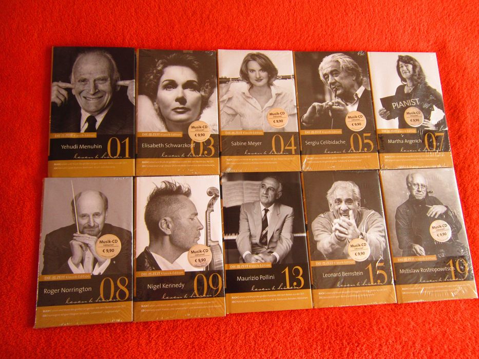 cadou rar Sergiu Celibidache 1998 DIE ZEIT Klassik (sigilat) cd+carte