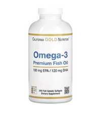 California Gold omega3 dha / epa. Омега 3 250 капсул