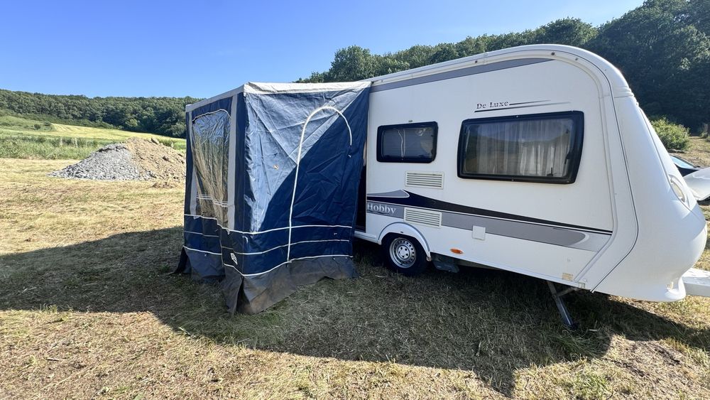 Rulota Hobby De Luxe 400 SFE, 2011, MOVER, Cort, Panou si Baterie