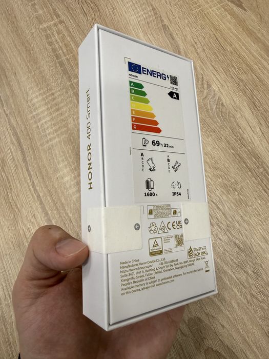 Honor 400 Smart, Sigilat-Factura-Garantie