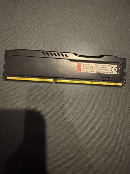 Memorie RAM HyperX Fury DDR3 32gb (4x8gb)-1866MHz CL10