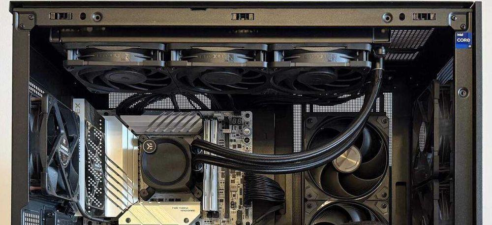 Cooler CPU EK Water Blocks EK-Nucleus AIO CR360 Dark, racire cu lichid